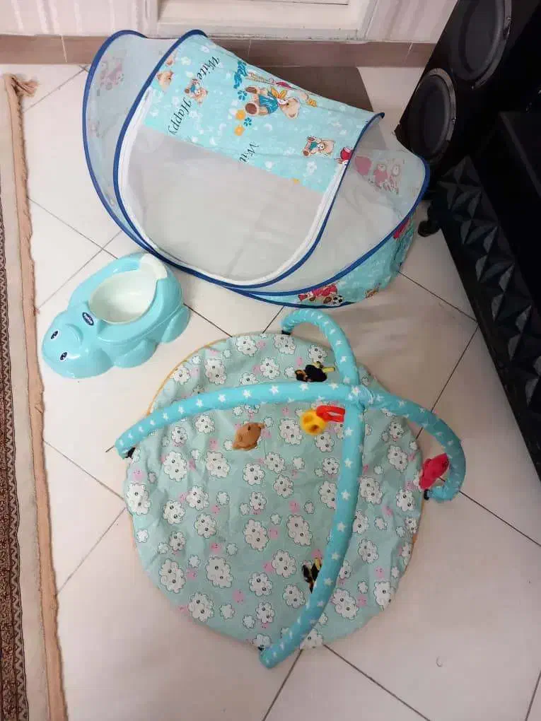 پشه بند،تشک اسباب بازی،توالت فرنگی کودک نو نو|اسباب و اثاث بچه|ری, دولتآباد|دیوار