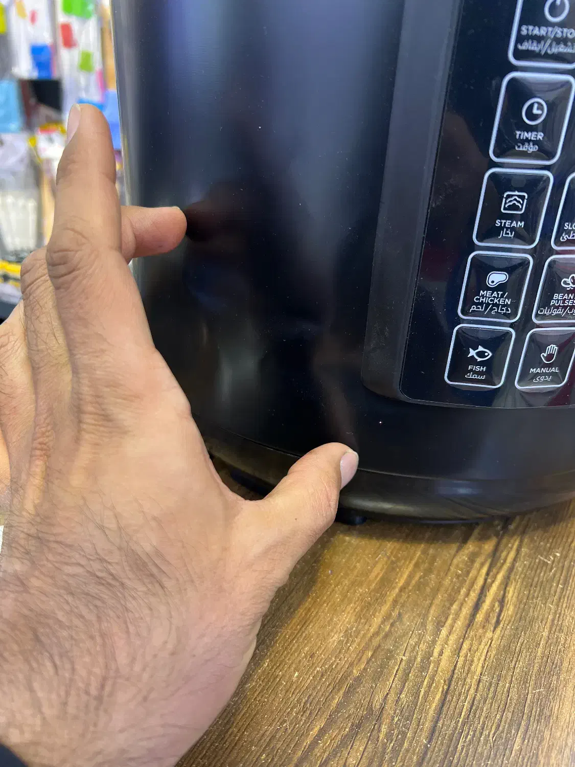 زودپز برقی کنوود pcm90 اصلی دارای فرورفتگی|اجاق گاز و لوازم برقی پختوپز|تهران, منیریه|دیوار