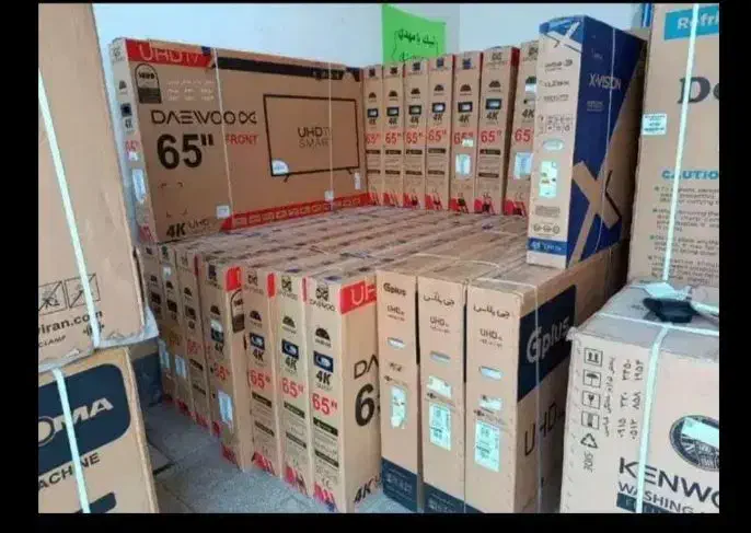 تعدادی تلوزیون درحد با ضمانت نامه کارتون زیر قیمت|تلویزیون و پروژکتور|نهاوند, |دیوار