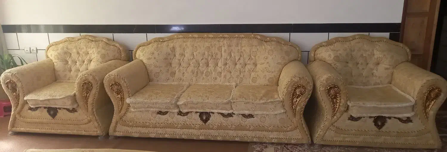 مبل 7نفره درحدنو|مبلمان خانگی و میز عسلی|کنگاور, |دیوار