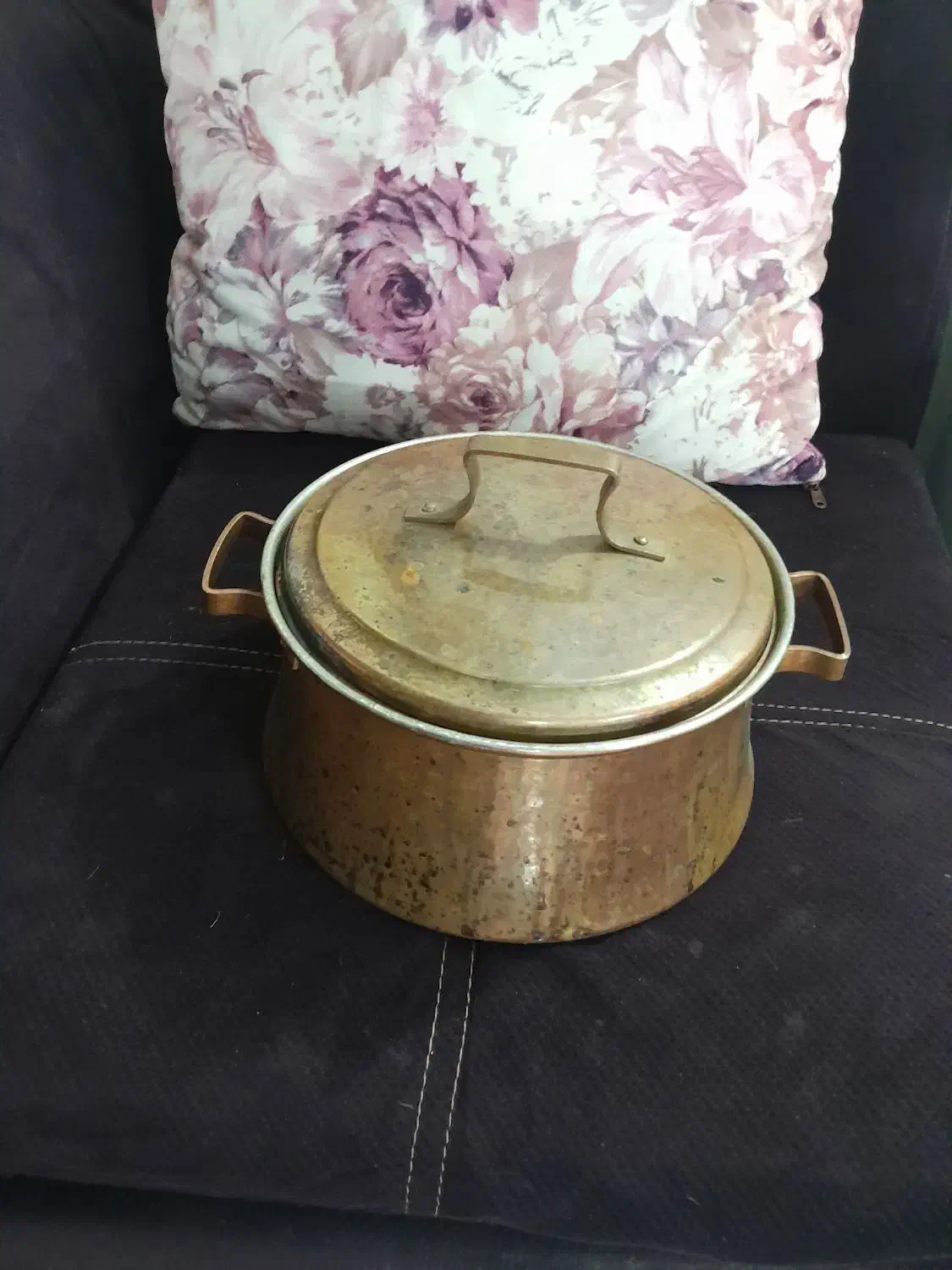 قابلمه مسی در حد نو|ظروف پخت‌وپز|تهران, دهم فروردین|دیوار