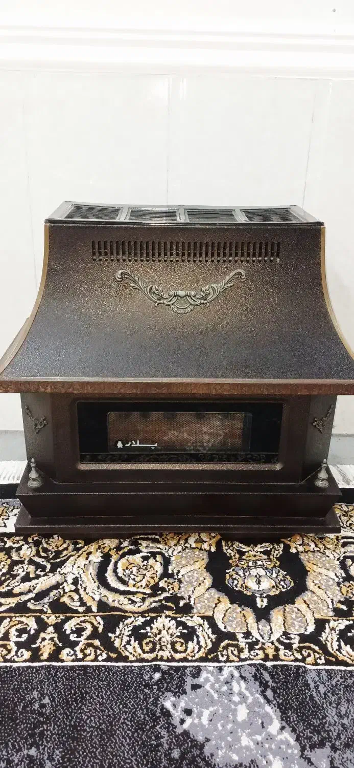 بخاری گازی پلار شومینه ای بادودکش|بخاری، هیتر، شومینه|اهواز, فرهنگ شهر|دیوار