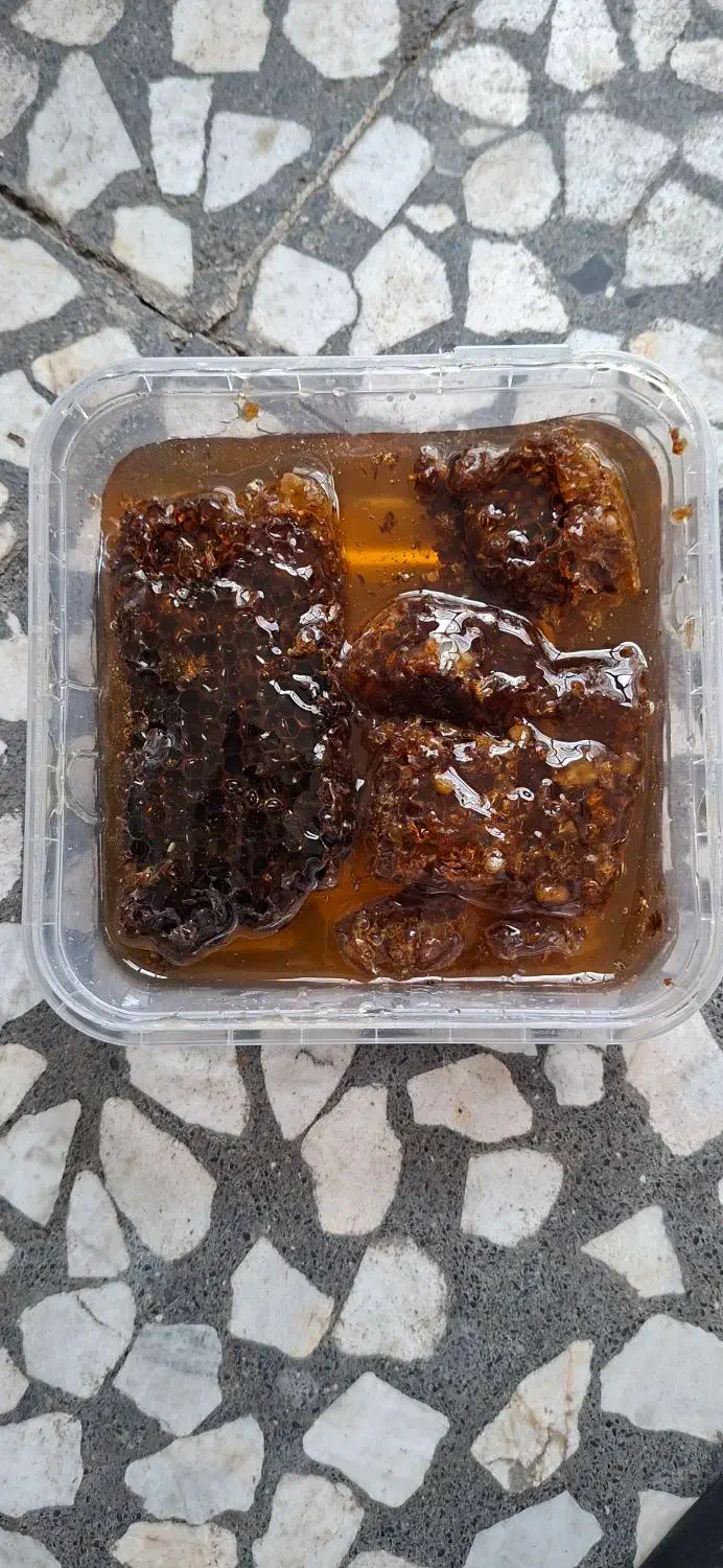 عسل موم دار 600 گرمی|خوردنی و آشامیدنی|فردیس, شهرک شهید حسینی|دیوار