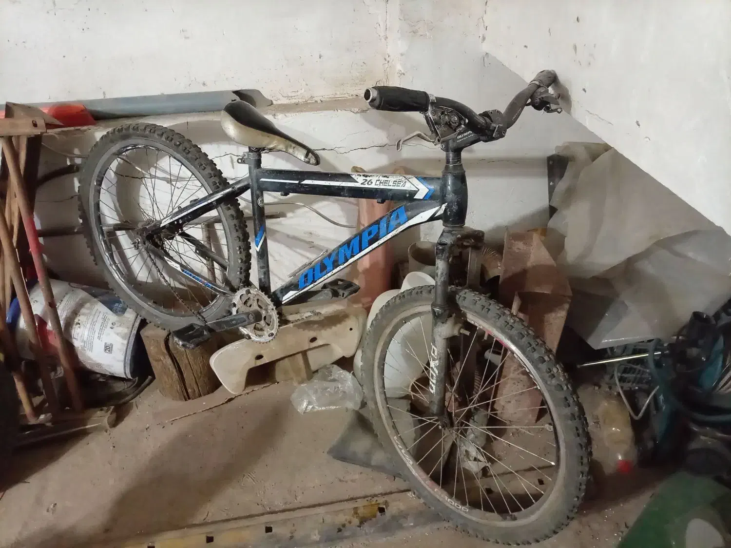 دوچرخه ۲۶|دوچرخه، اسکیت، اسکوتر|قلعه گنج, |دیوار