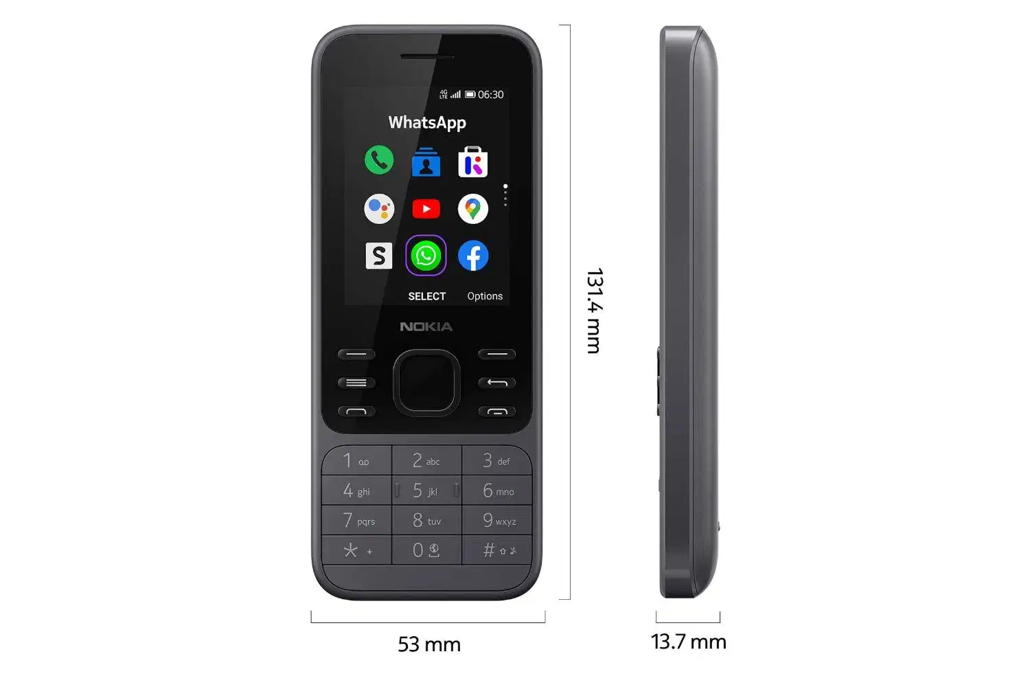 گوشی نوکیا 6300 4G|موبایل|قم, نخودی|دیوار