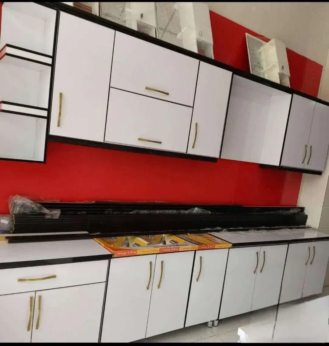 کابینت تمام چوب/لولا آرامبند/کشودار طبقه ای/5641SD|مصالح و تجهیزات ساختمان|همدان, |دیوار
