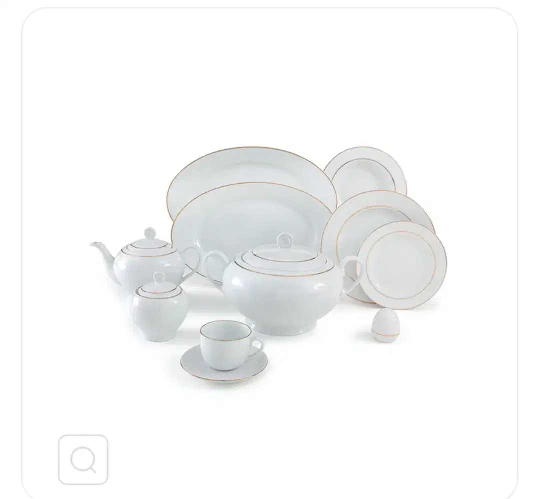 سرویس چینی زرین اصل نونو|ظروف سرو و پذیرایی|خرمآباد, |دیوار