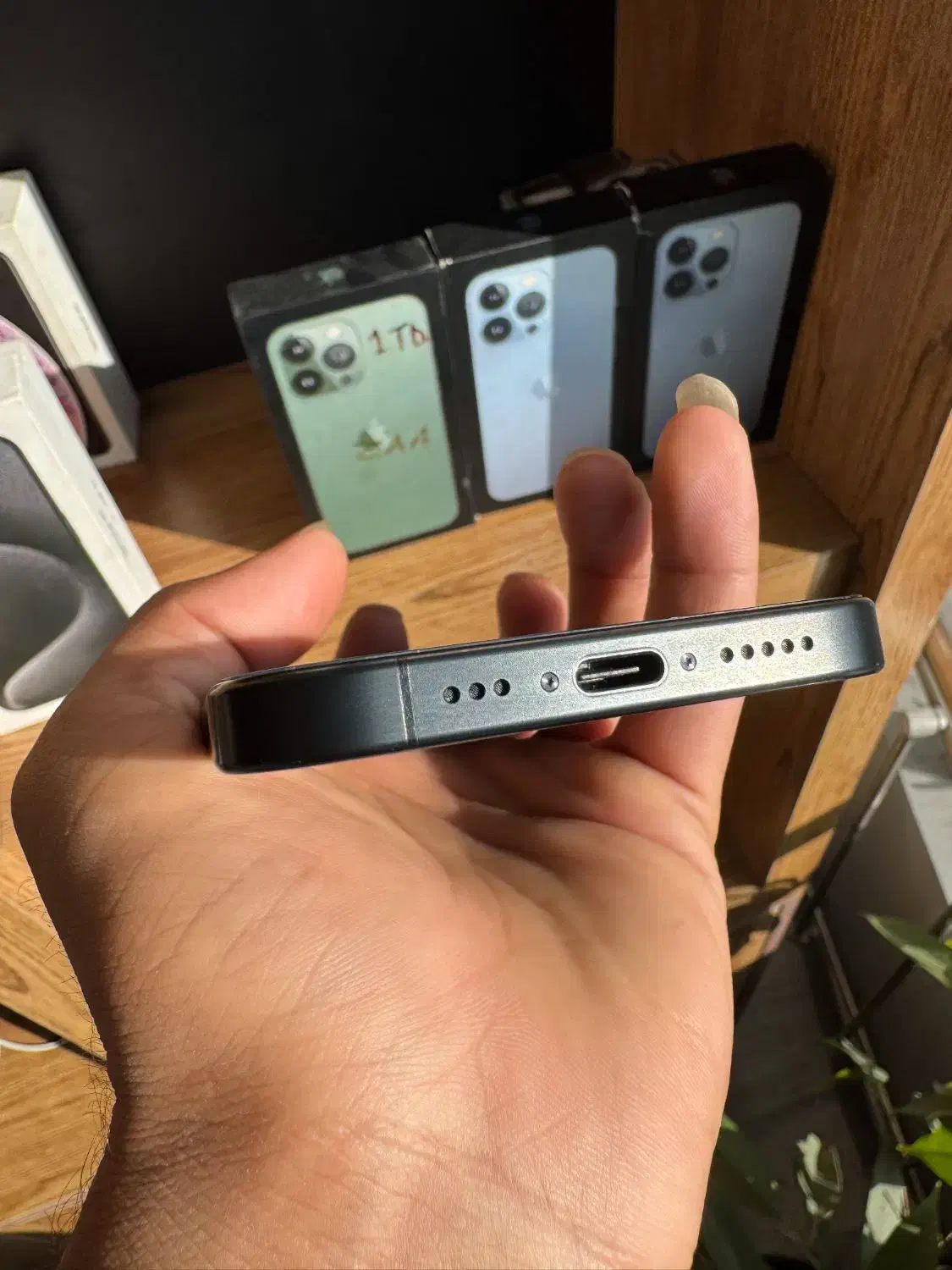iphone 15 pro حافظه 256 باتری ۹۸ zaa|موبایل|مشهد, احمدآباد|دیوار