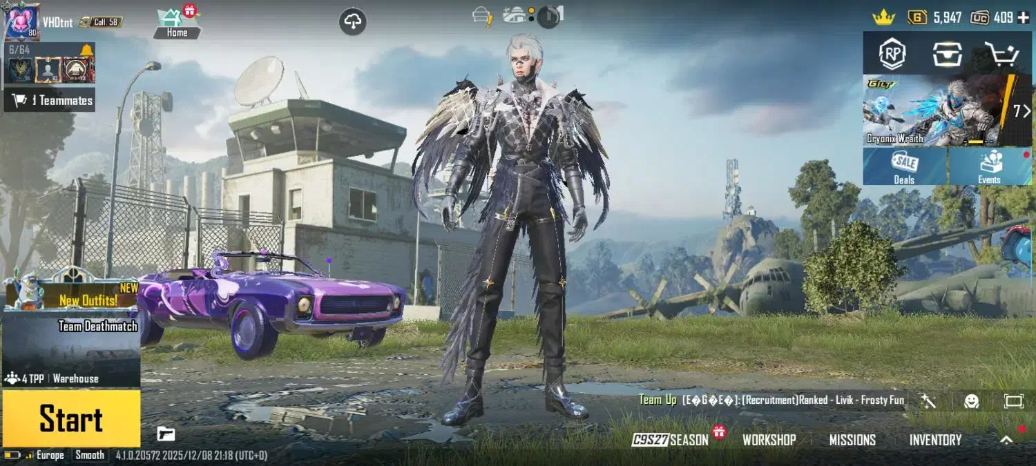 اکانت قدیمی پابجی|کنسول، بازی ویدئویی و آنلاین|جیرفت, |دیوار