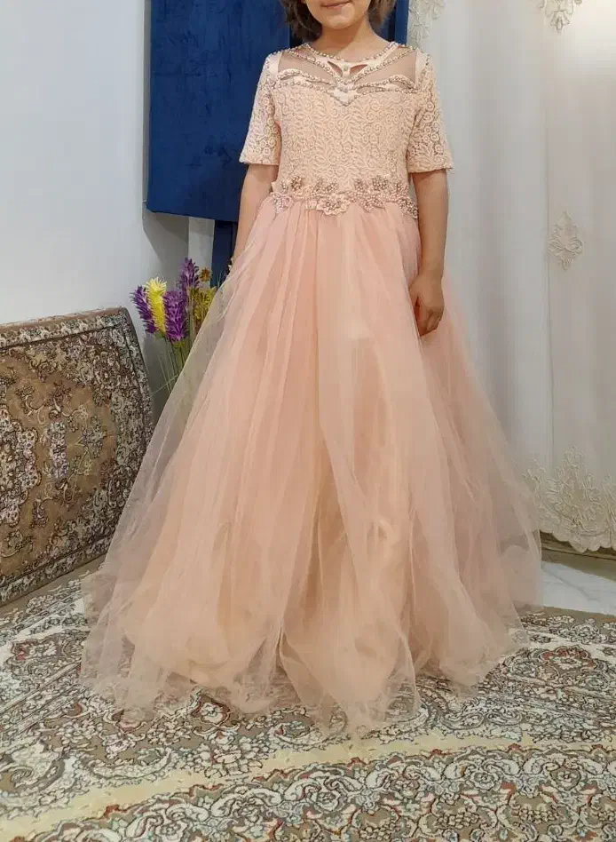 لباس عروس بچگانه لباس عروس دخترانه زیبادرحد نو|لباس|کرمانشاه, |دیوار