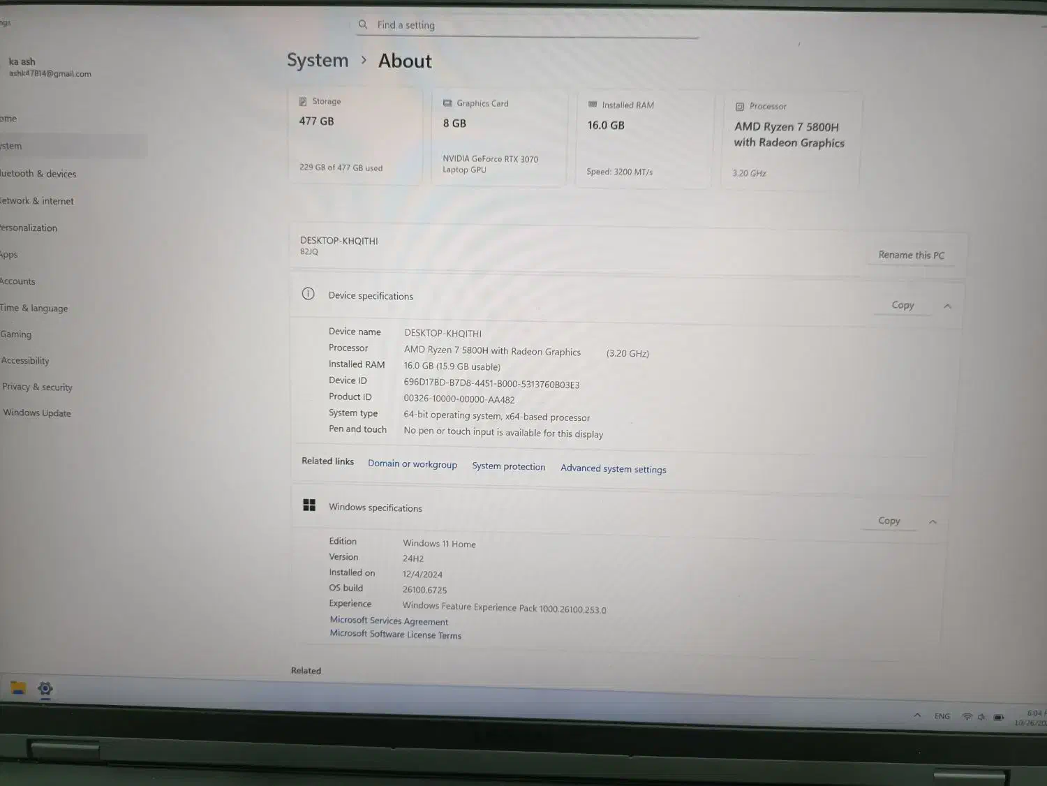 Lenovo legion 5 pro 3070|رایانه همراه|دزفول, |دیوار