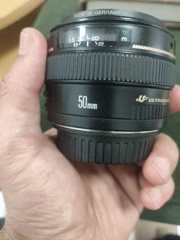 لنز 50کانن 1.4 Canon EF50mm .USM F|دوربین عکاسی و فیلمبرداری|تهران, وردآورد|دیوار