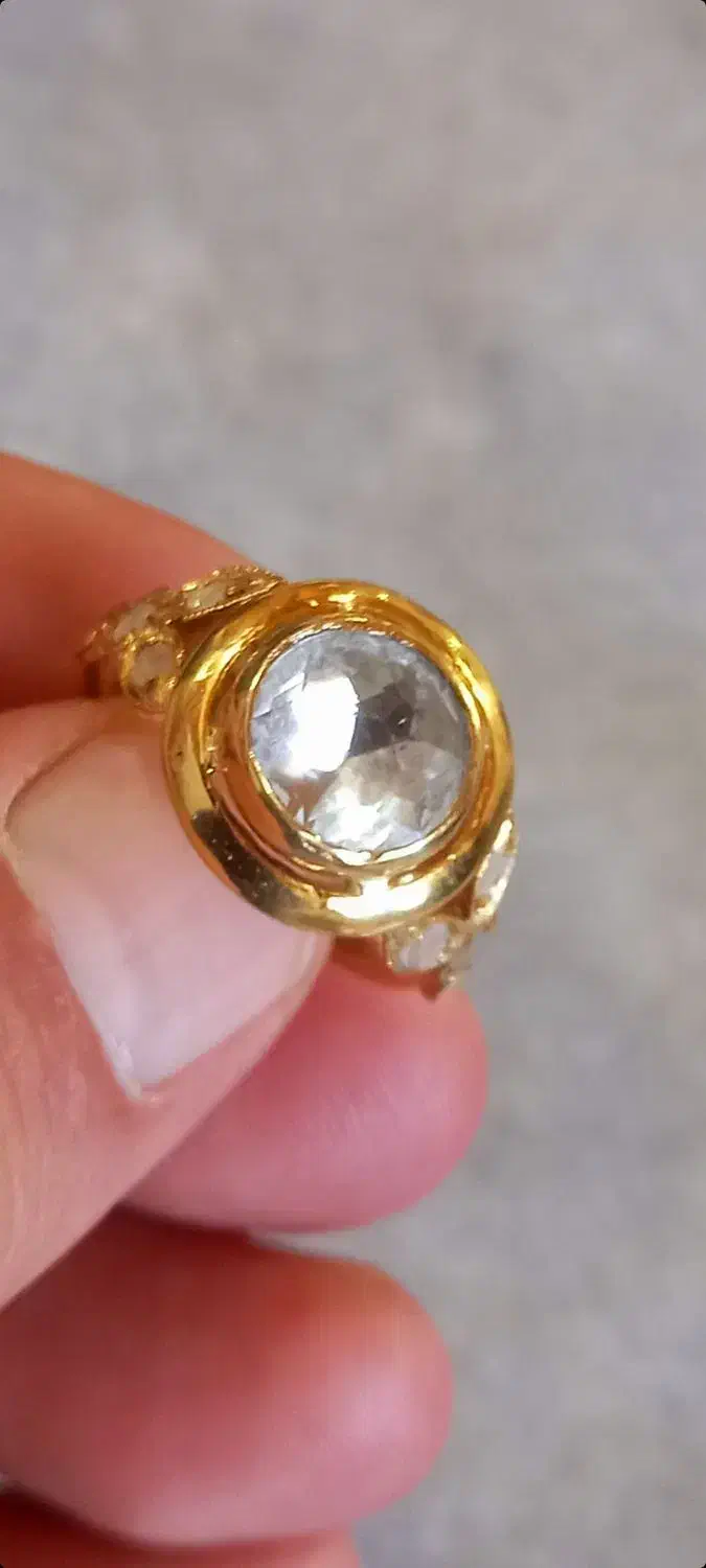 انگشتر طلای الماس رزکات|جواهرات|تبریز, |دیوار