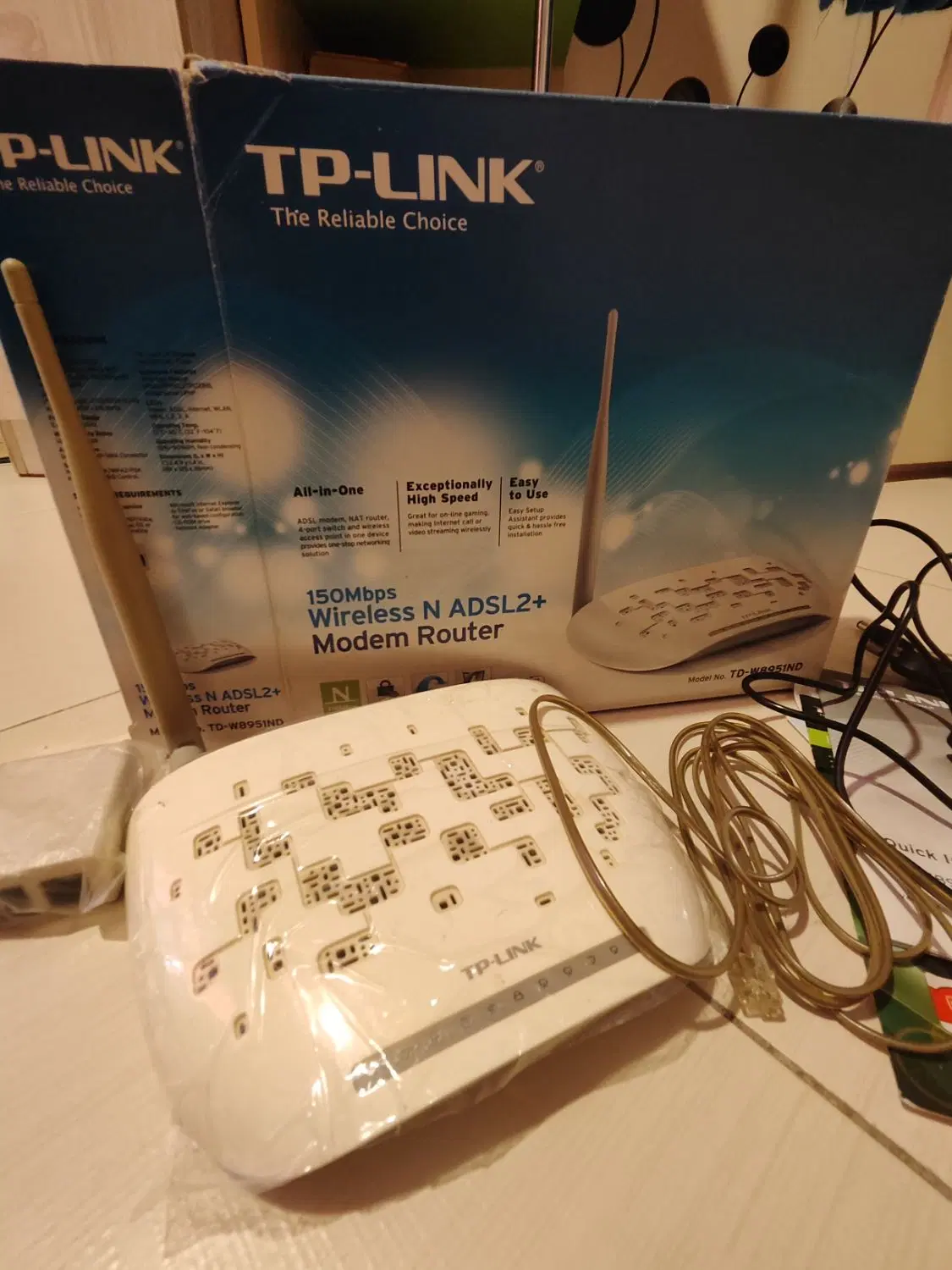 مودم Adsl Tp link|مودم و تجهیزات شبکه|تهران, گلستان (شهرک راه آهن)|دیوار