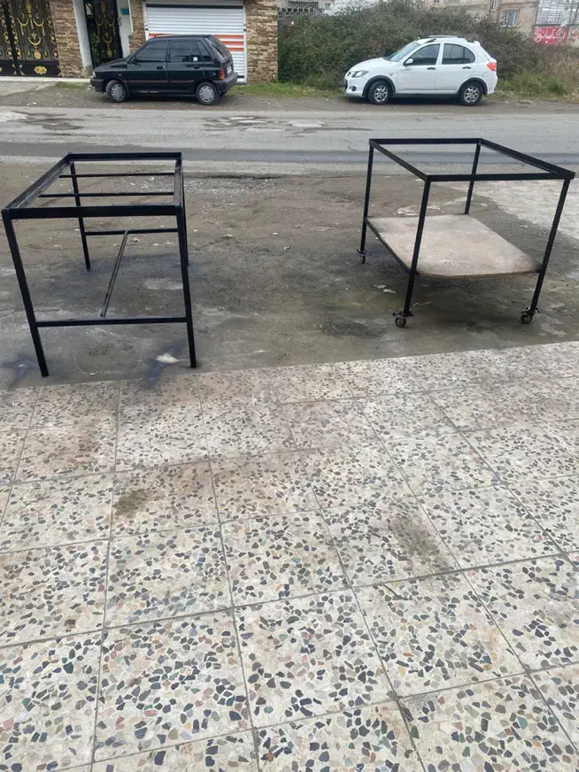 میز کار فلزی|ابزارآلات|رودسر, |دیوار