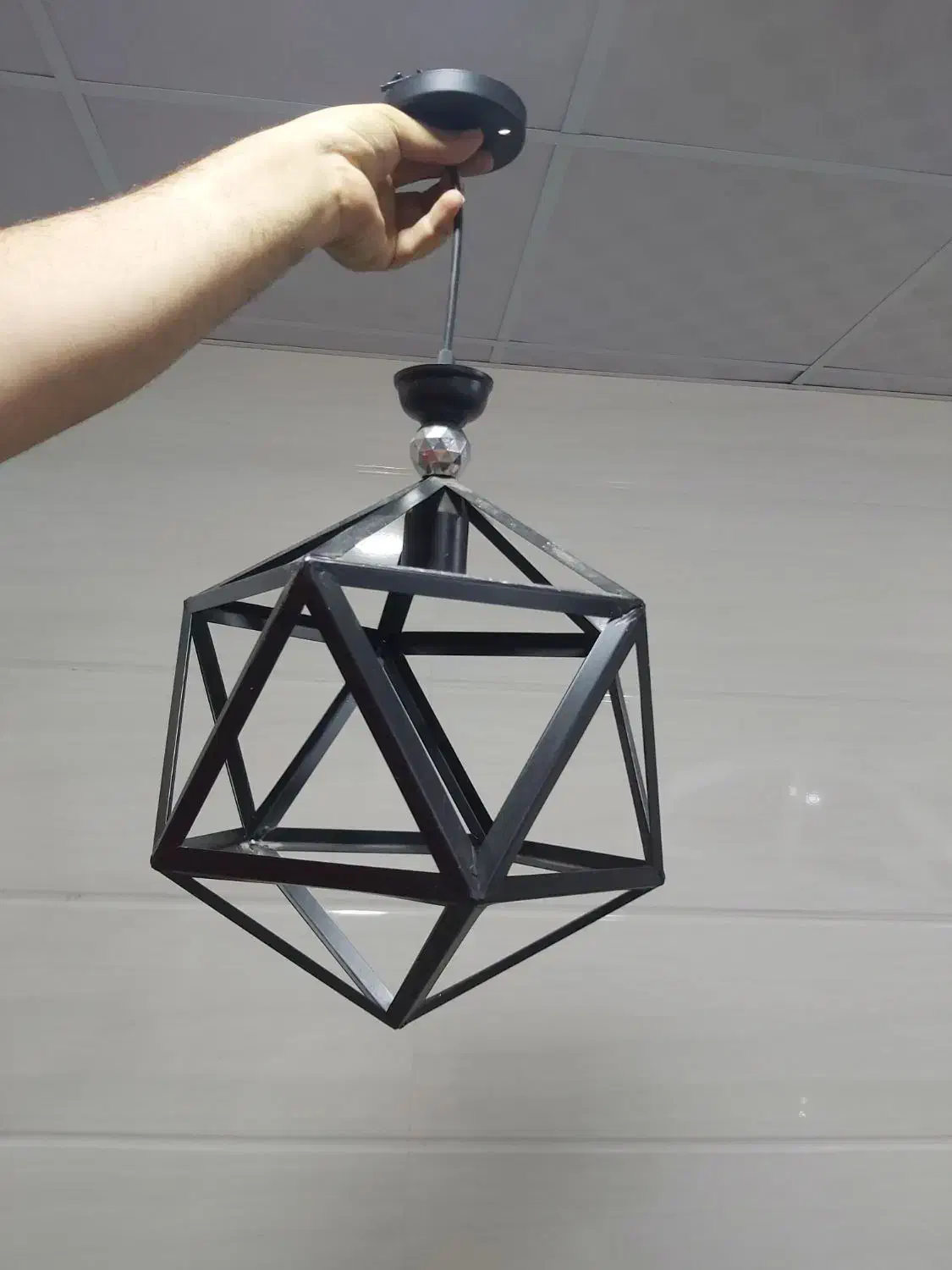 لوستر سیمی|لوستر و چراغ آویز|بیجار, |دیوار