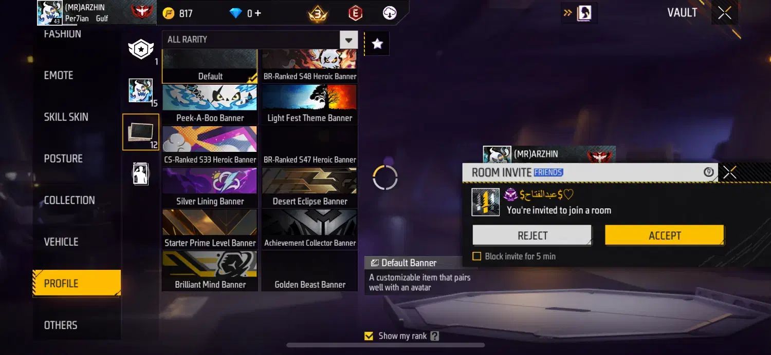 اکانت فری فایر|کنسول، بازی ویدئویی و آنلاین|مهاباد (آذربایجان غربی), |دیوار