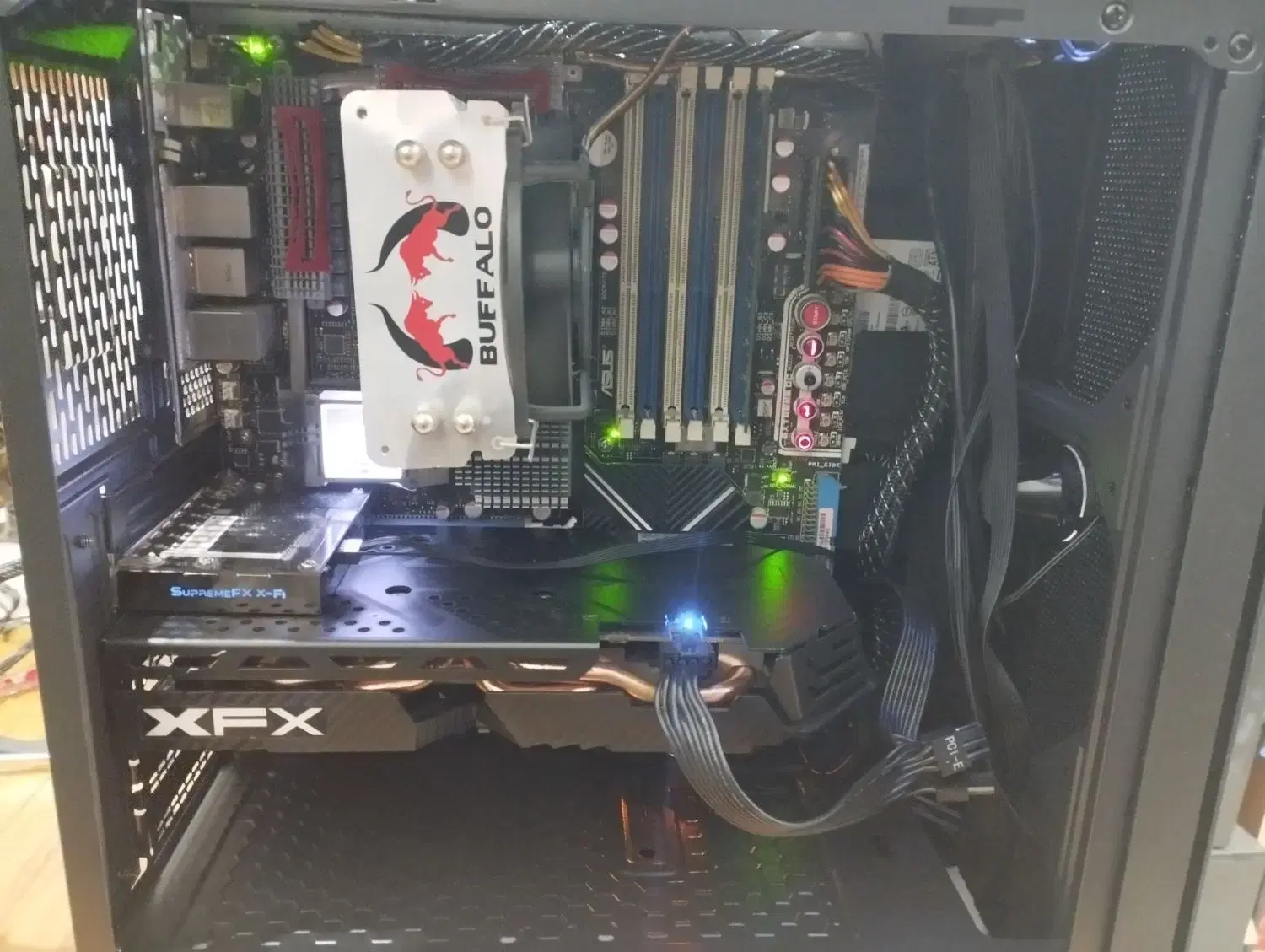 کیس گیمینگ ddr3|رایانه رومیزی|رشت, جانبازان|دیوار