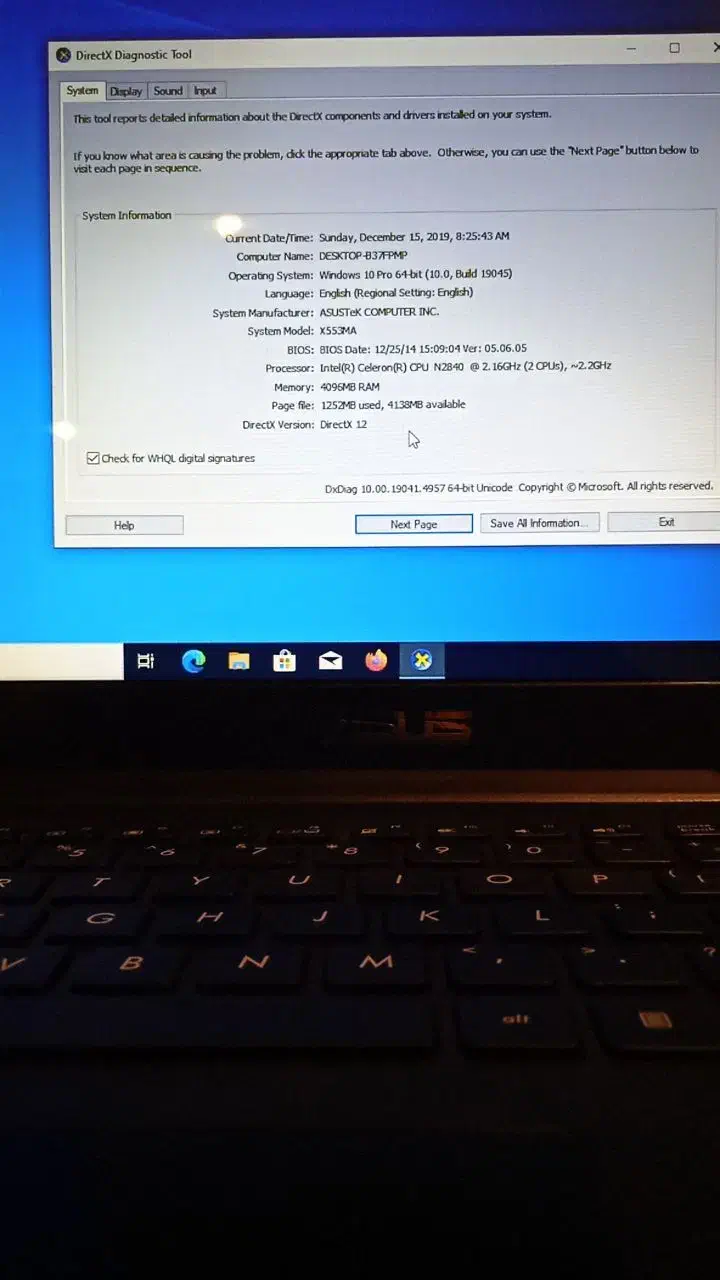 لپتاپ 15.6 اینچ ایسوس مدل X553MA|رایانه همراه|تهران, فلسطین (میدان انقلاب)|دیوار