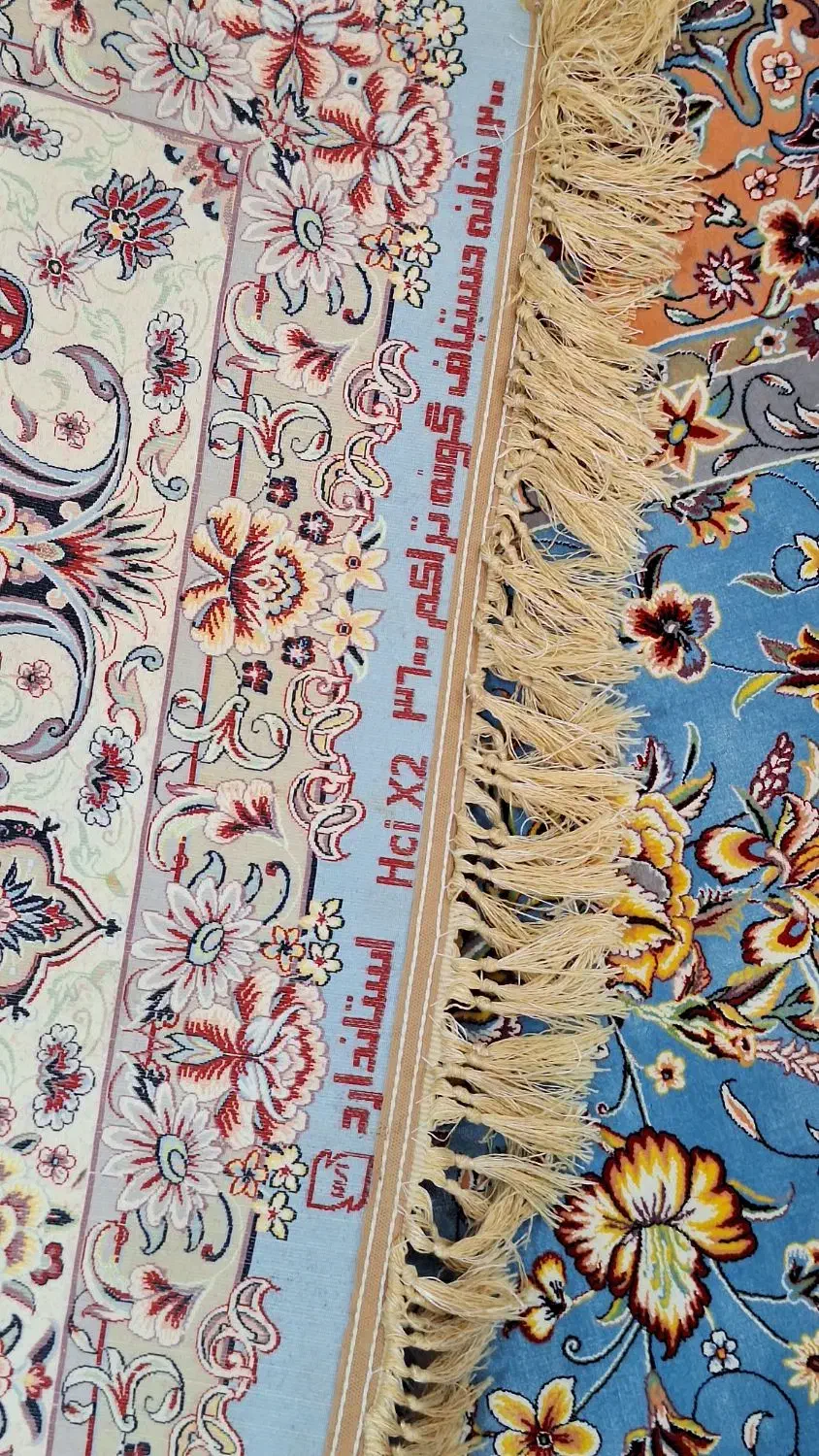دو تخته‌فرش12متری1200شانه‌دستبافت‌گونه|فرش|ایلام, |دیوار