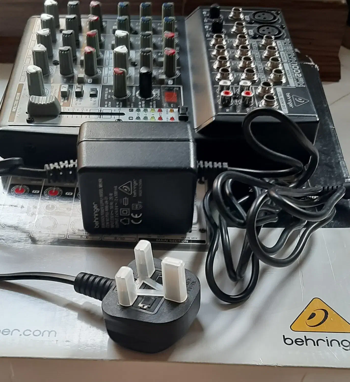 میکسر آنالوگ بهرینگر Xenyx 1002FX در حد نو|سیستم صوتی خانگی|تهران, شهرک غرب|دیوار