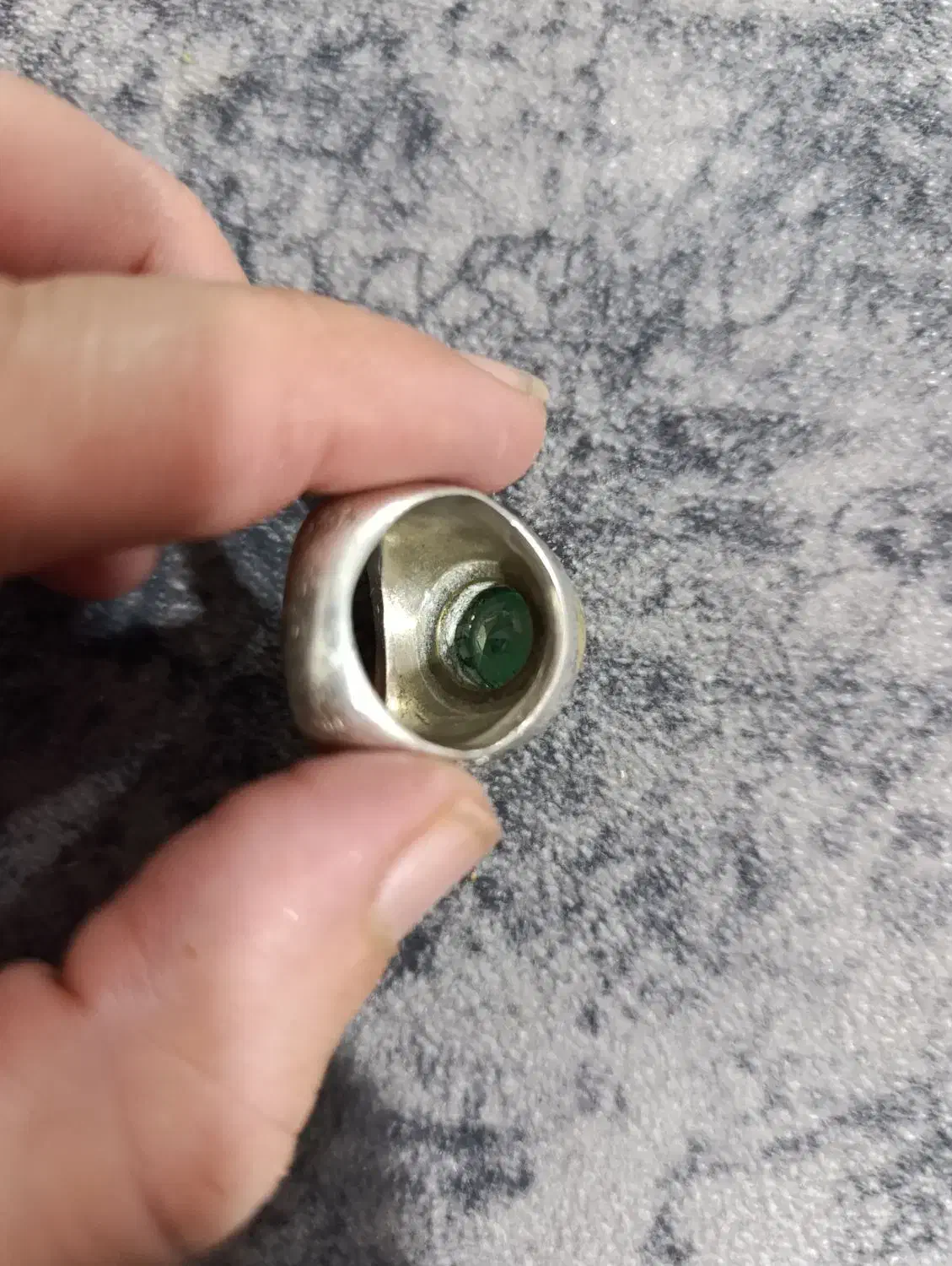 نقره925درجه یک مشهد نگیر زمردد|جواهرات|خرم‌آباد, |دیوار