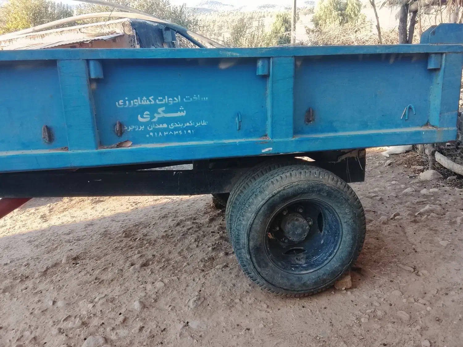 تریلی جفت چرخ|قطعات یدکی و لوازم جانبی|ویسیان, |دیوار