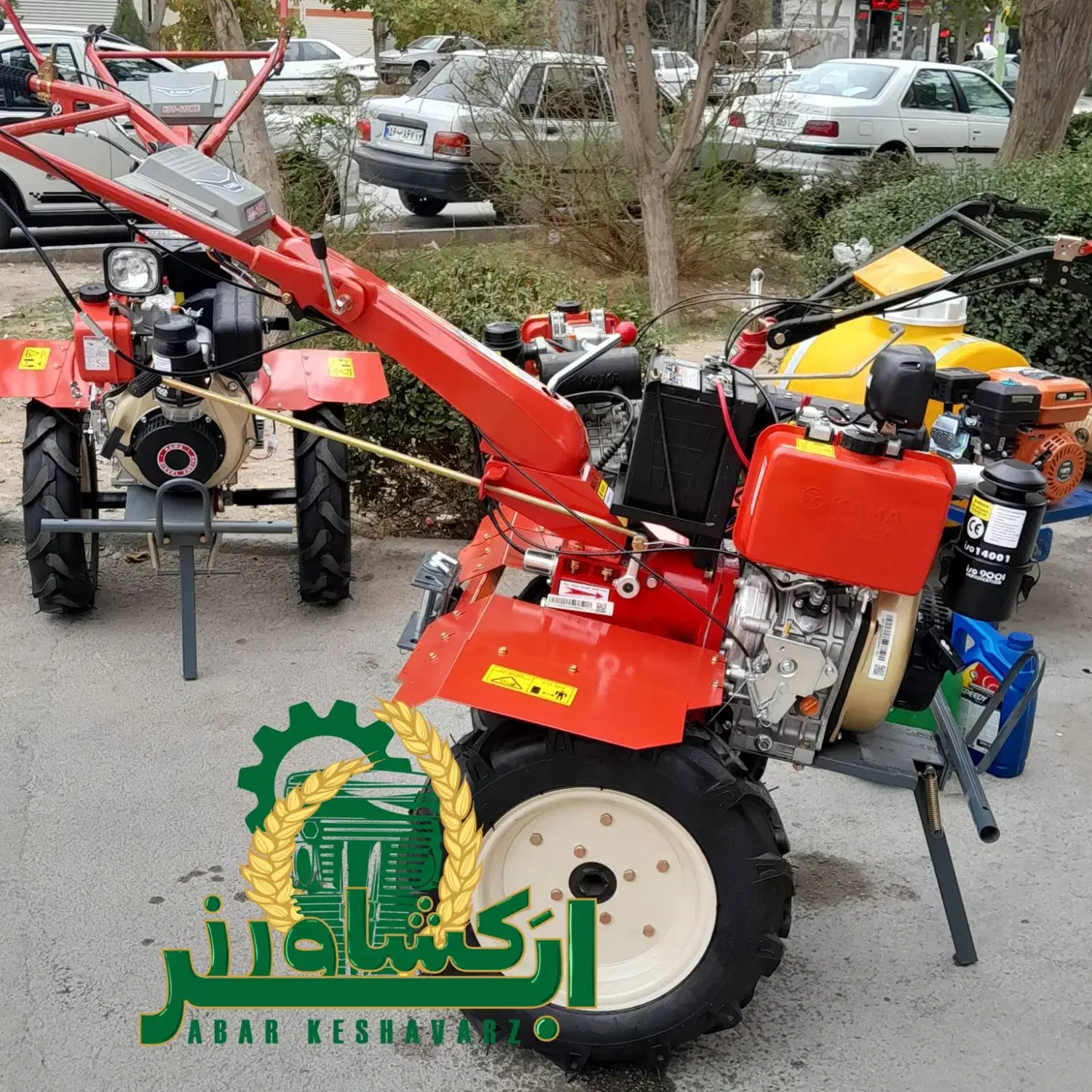 تیلر کاما 10 اسب اصل|ماشین‌آلات صنعتی|نیشابور, طالقانی|دیوار