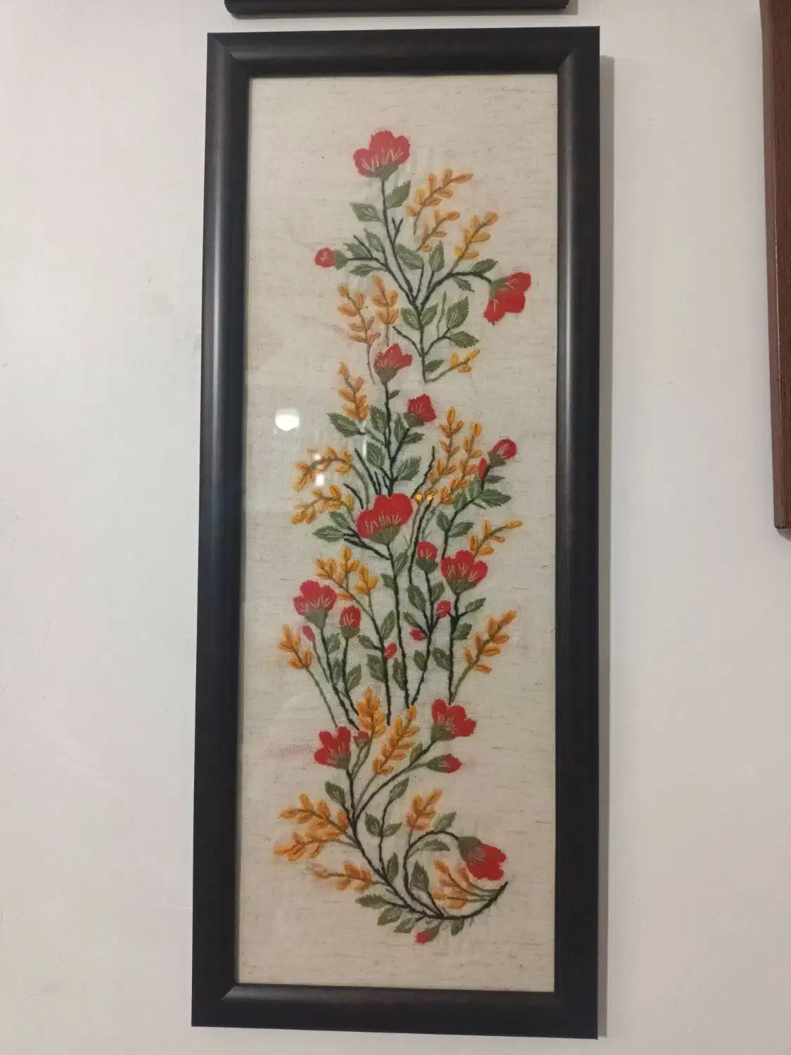 تابلو گلدوزی کار دست|تابلو، نقاشی، عکس|شاهرود, |دیوار