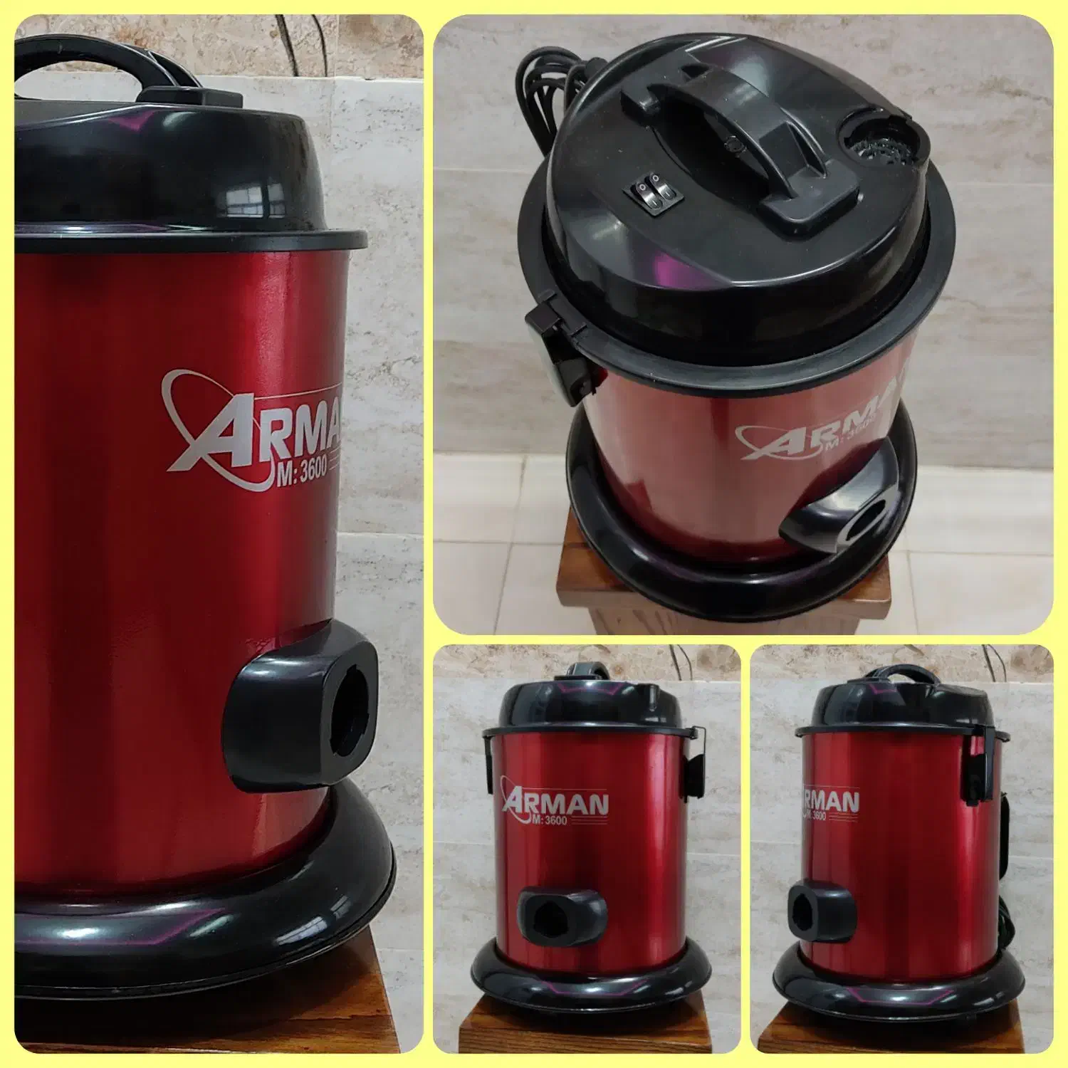 جاروبرقی آرمان مدل ۳۶۰۰w عمده و تکی|جاروبرقی، جارو شارژی، بخارشو|اصفهان, لاله|دیوار