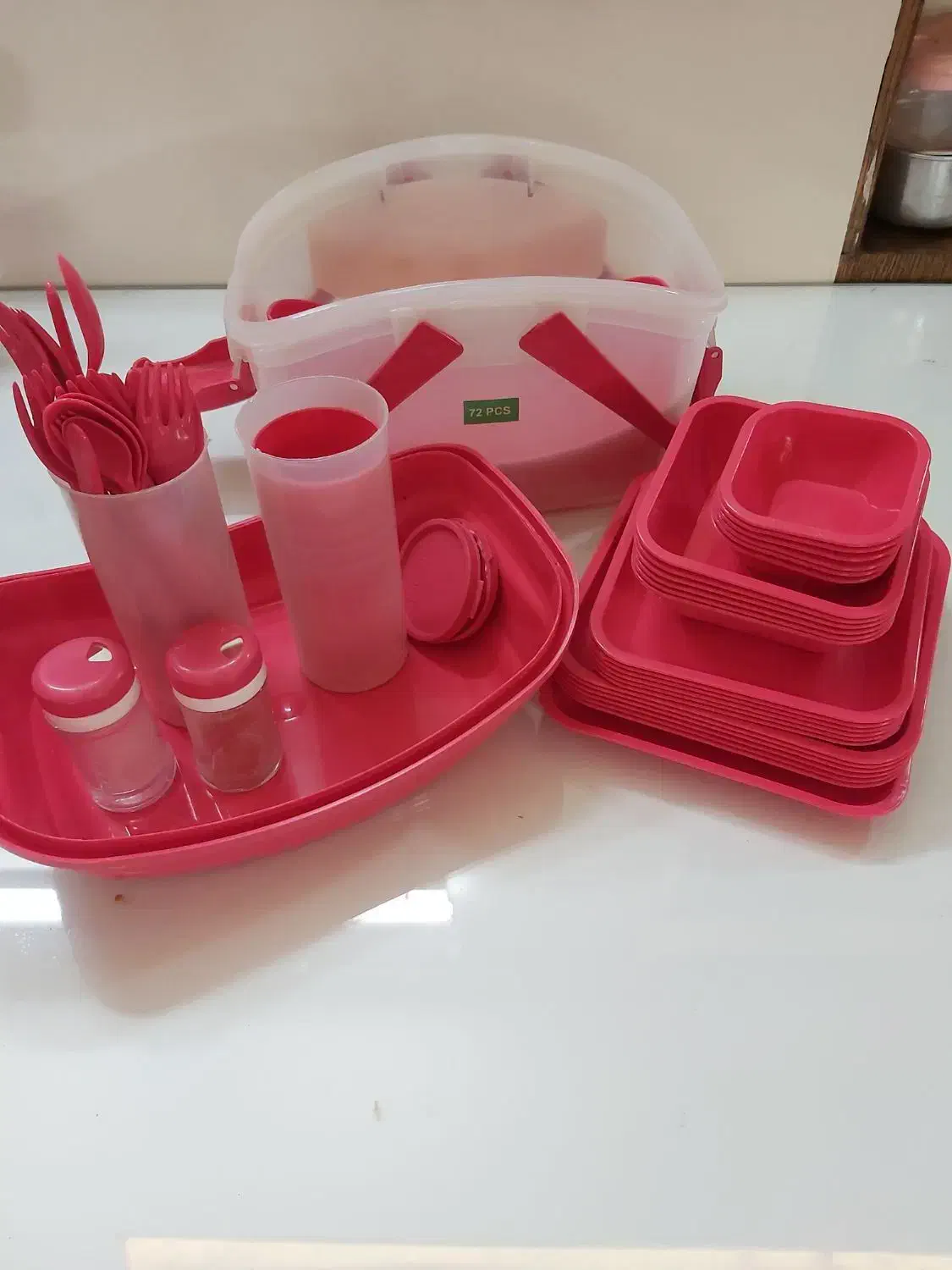 ظروف پیک نیک|ظروف نگهدارنده، پلاستیکی، یک‌بارمصرف|اصفهان, احمدآباد|دیوار