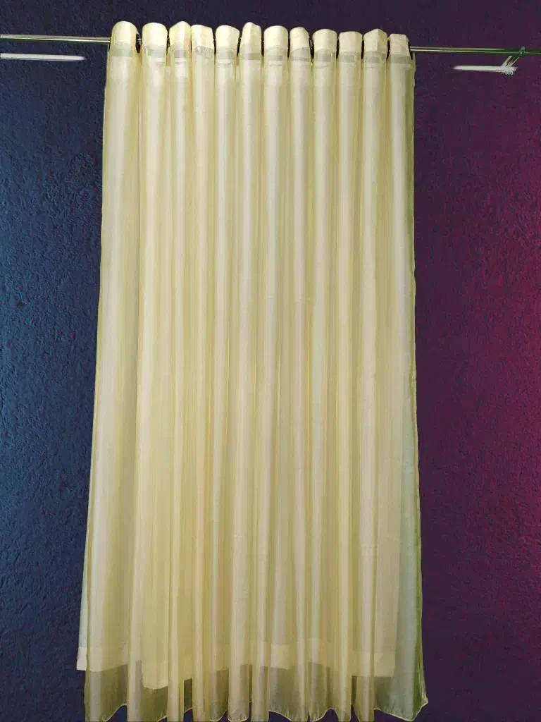 پردهای که دلبری بلده.پرده آماده حریر طلائی BL23|پرده، رانر، رومیزی|ساری, |دیوار