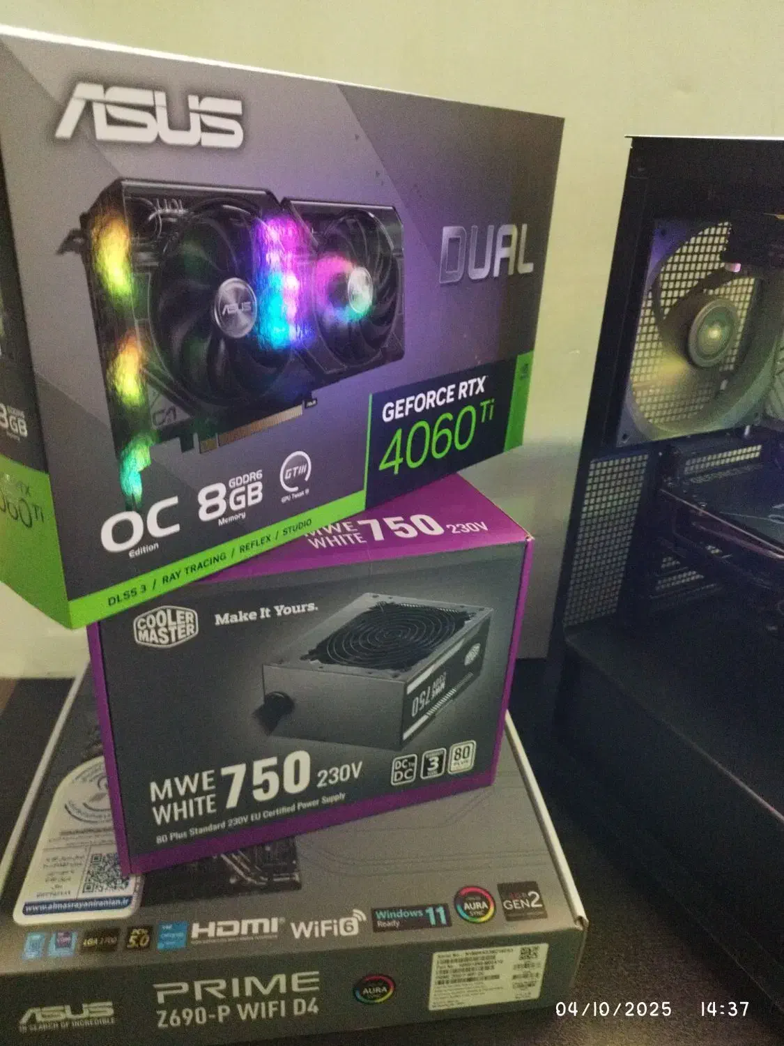 کیس گیمینگ نسل۱۲ با گرافیک درحد4060ti asus + z690|رایانه رومیزی|تهران, جمهوری|دیوار