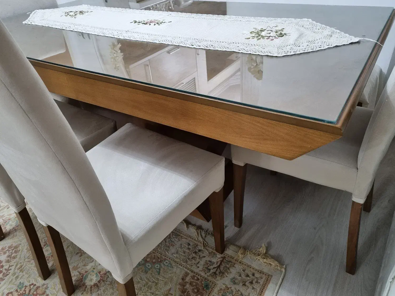 میزناهارخوری شش نفره|میز و صندلی غذاخوری|گرگان, |دیوار