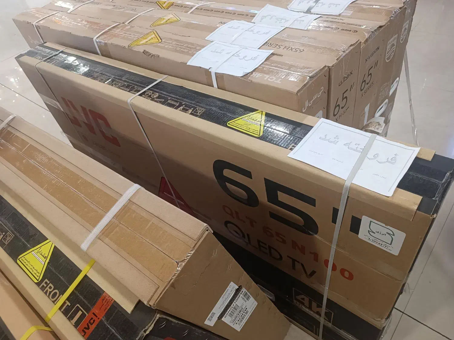 تلویزیون ۶۵ اینچ jvc مدل n100|تلویزیون و پروژکتور|مشهد, جاهد شهر|دیوار