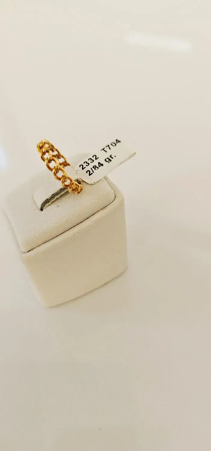 انگشتر مینیمال طلا زیر یک گرم|جواهرات|قم, زینبیه|دیوار