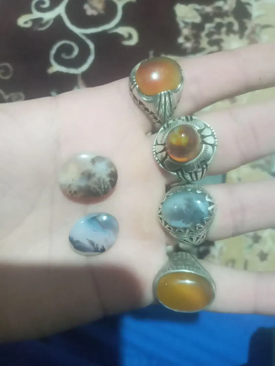 انگشتر شجر و باباقوری|جواهرات|تنکابن, |دیوار