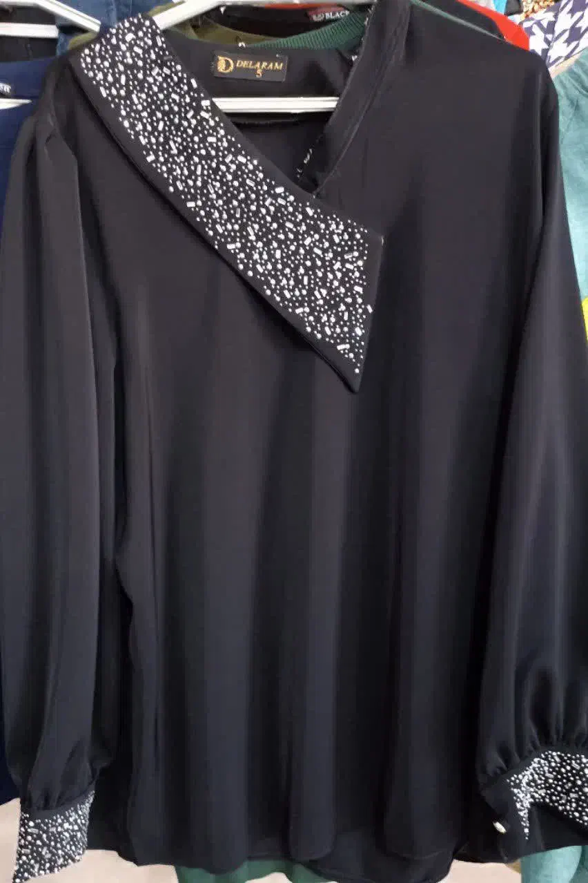 انواع شومیز های مجلسی|لباس|مبارکه, |دیوار