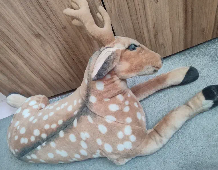 عروسک آهو پولیشی نشسته|اسباب و اثاث بچه|مشهد, مصلی (کارمندان اول)|دیوار