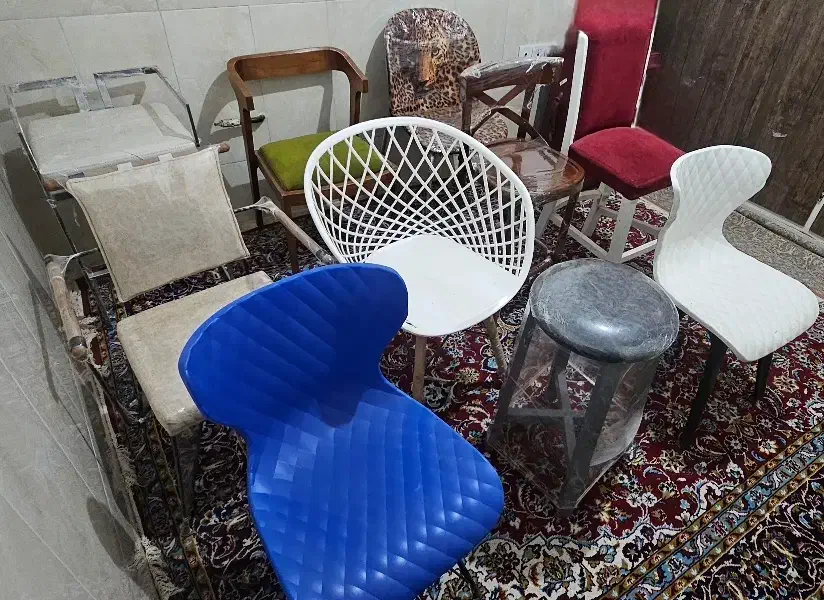 صندلی استیل|صندلی و نیمکت|قم, شهدا|دیوار