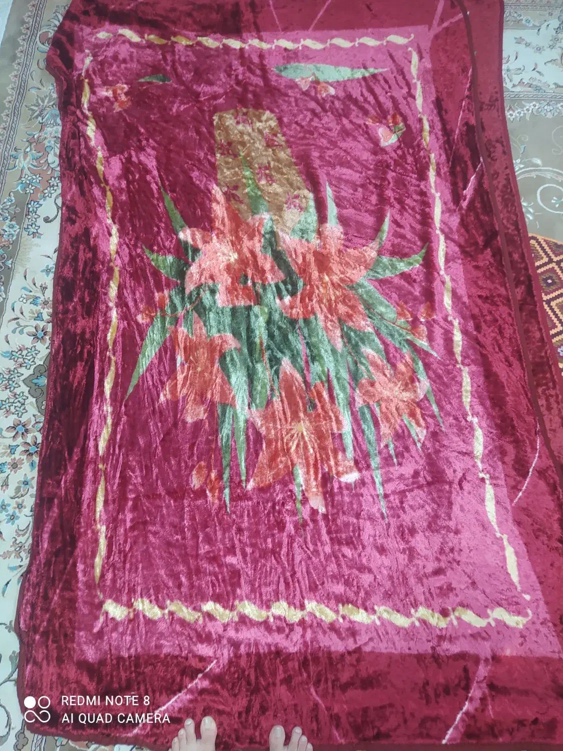 پتو یک نفره سالم|رختخواب، بالش، پتو|محمدیه-قزوین, |دیوار