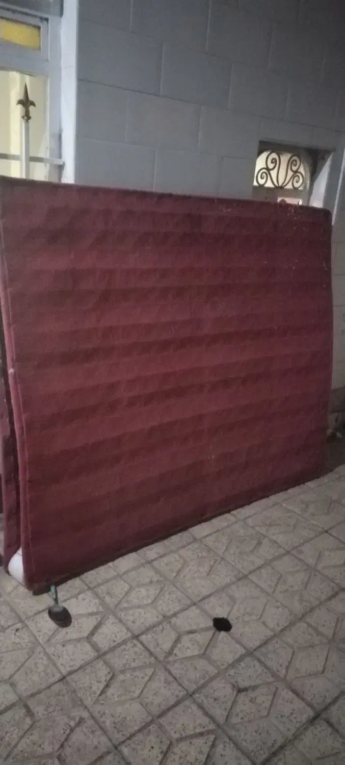 تشک فنری دار دونفری|تشک تختخواب|میانه, |دیوار