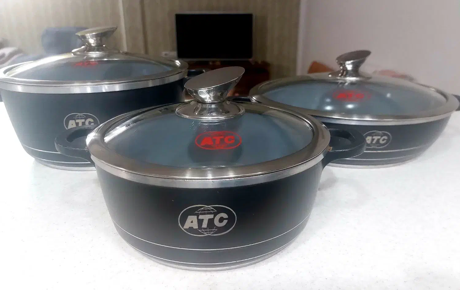 قابلمه و ماهیتابه چدن ATC|ظروف پختوپز|ری, فیروزآبادی|دیوار