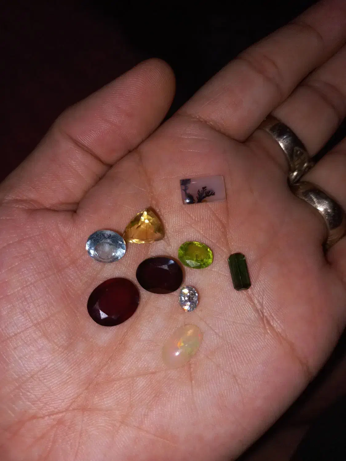 انگشتر های زیبا با سنگ های معدنی|جواهرات|علی‌آباد کتول, |دیوار