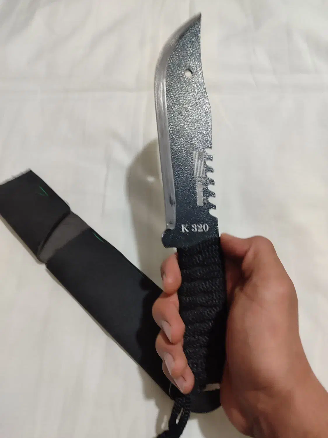 چاقو شکاری 30 سانتی|کوهنوردی و کمپینگ|لالجین, |دیوار