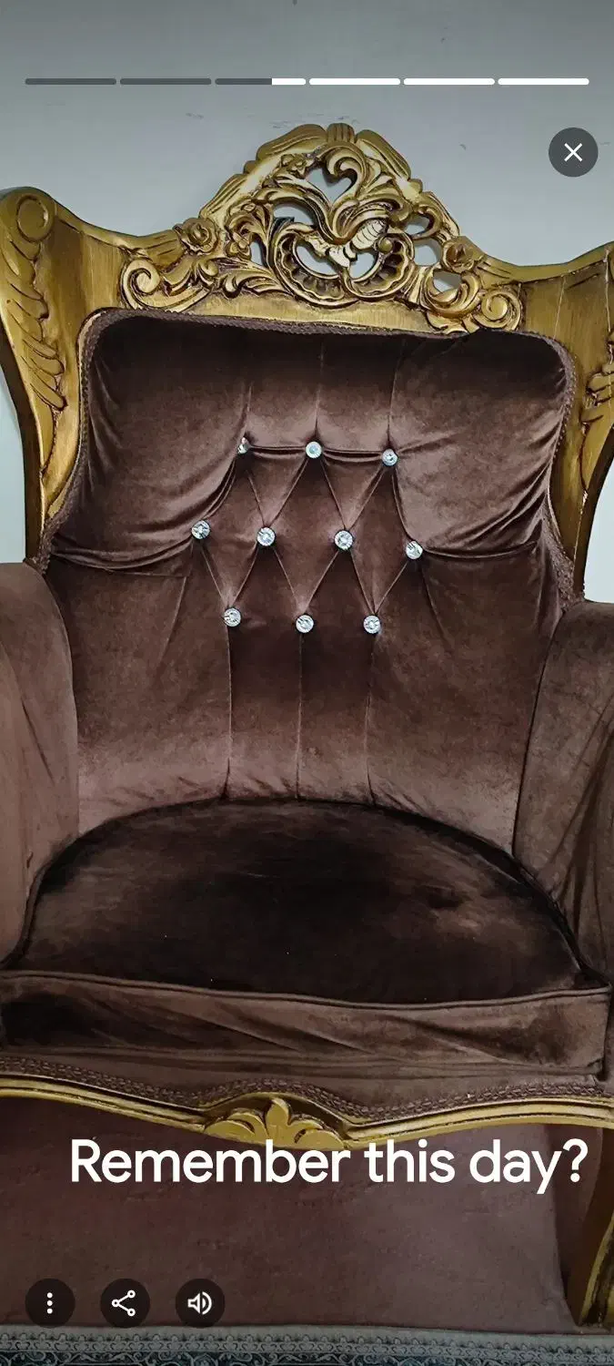 مبل سلطنتی چوب راش|مبلمان خانگی و میز عسلی|گلستان (تهران), |دیوار