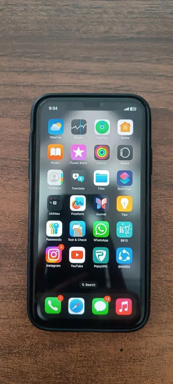 آیفون 11 مشکی 128GB با باتری 100%|موبایل|زابل, |دیوار