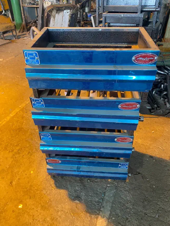 کباب پز رومیزی ۵۰ سانت ۷ لول با ناودونی چدن|اجاق گاز و لوازم برقی پختوپز|خاوران, |دیوار