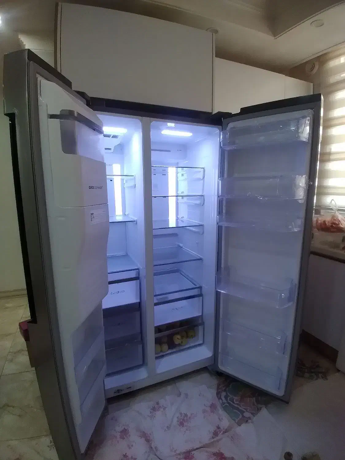 یخچال ساید اسنوا ۳۲ فوت wifi نونو|یخچال و فریزر|تهران, مسعودیه|دیوار