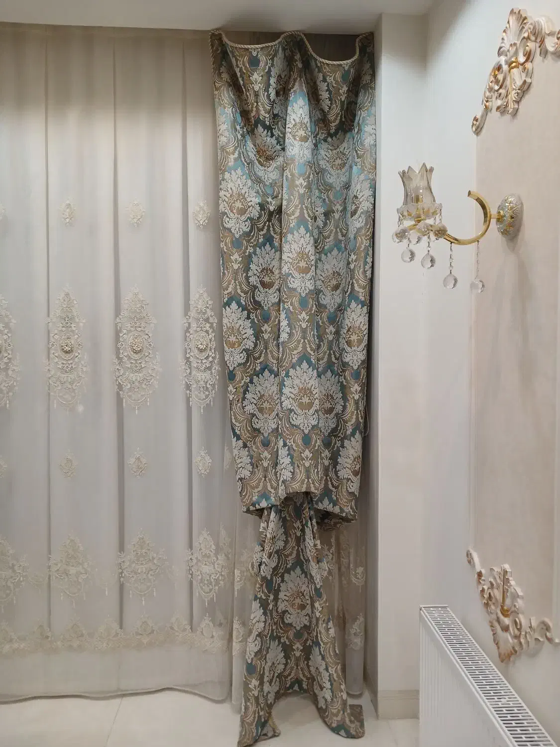 دکور پرده|پرده، رانر، رومیزی|یزد, |دیوار